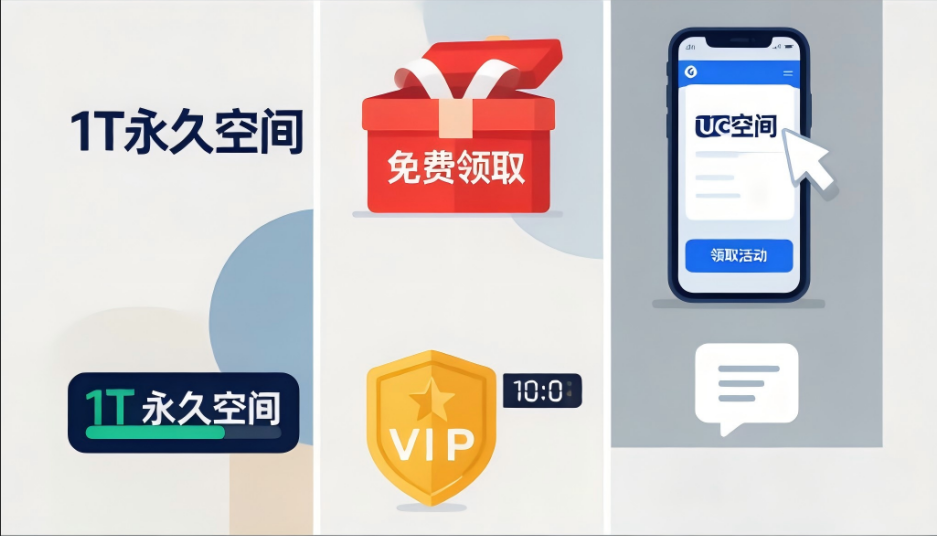 手慢无｜20份UC网盘1T永久容量，送给一直支持我们的你